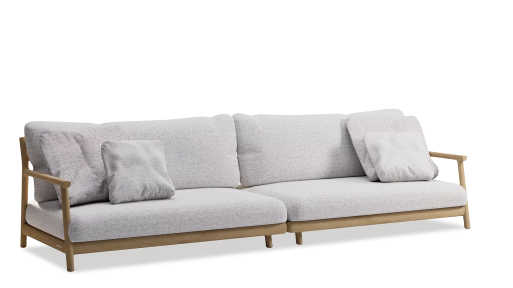 Sofa ogrodowa modułowa z kolekcji Mayu marki Manutti Sunro Meble ogrodowe