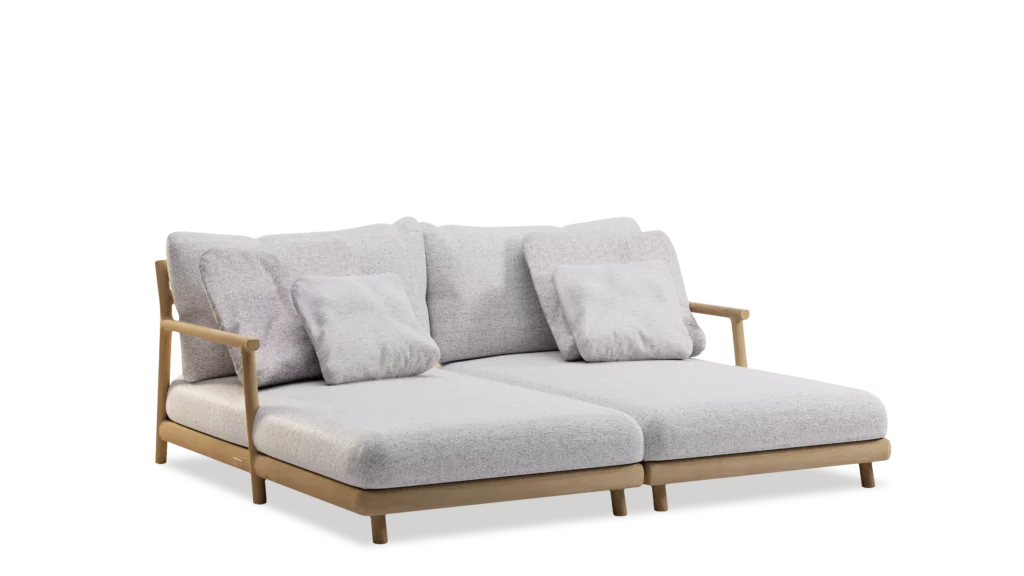 Sofa ogrodowa modułowa z kolekcji Mayu marki Manutti Sunro Meble ogrodowe